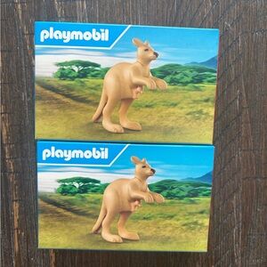 Kangaroo Toy Figure - Tan playmobil McDonald’s toy ONE ONLY